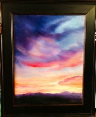"Sunset and Clouds"